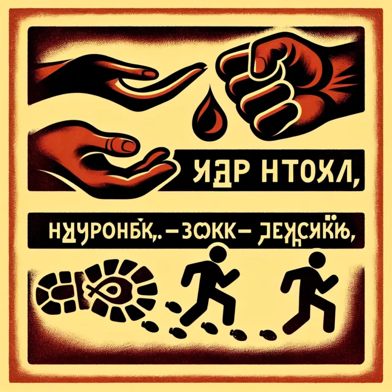 дают бери бьют беги