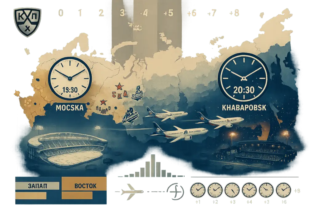 КХЛ расписание: региональные особенности